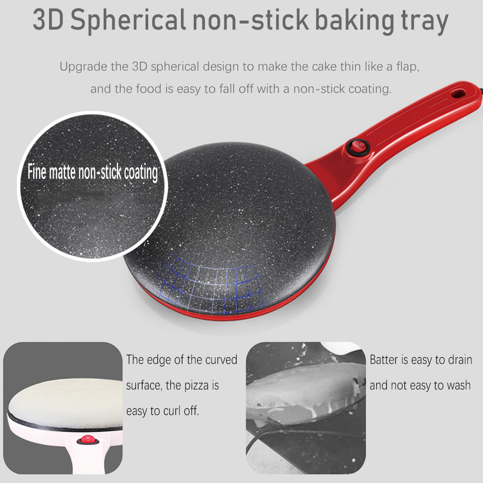 Cross-border small pancake machine spring cake machine spring roll pastry machine household scones machine mini pancake machine pancake machine pancake pan
