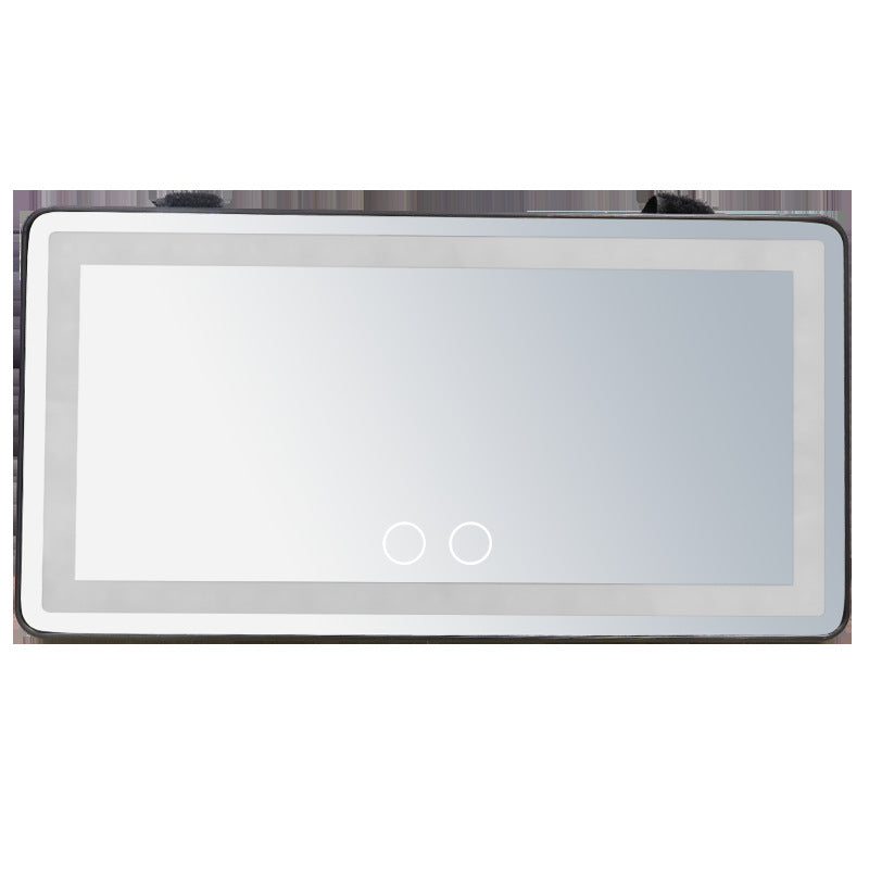 Led car cosmetic mirror, sun visor fill light mirror, smart lighted car accessories, beauty mirror, foreign trade manufacturer customization