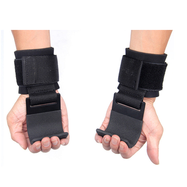 Fitness squat weightlifting pull-ups wrist hook horizontal bar exercise equipment to reduce strength training hand-assisted hook