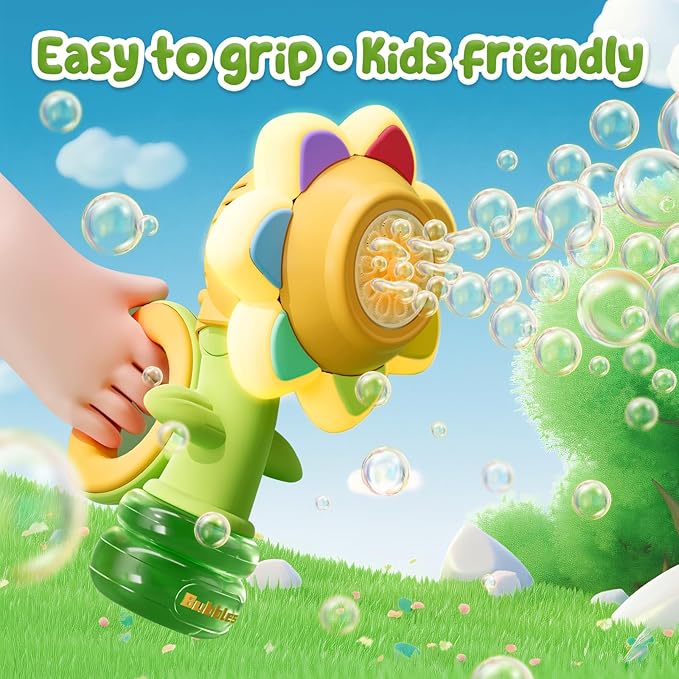 Flower Bubble Machine