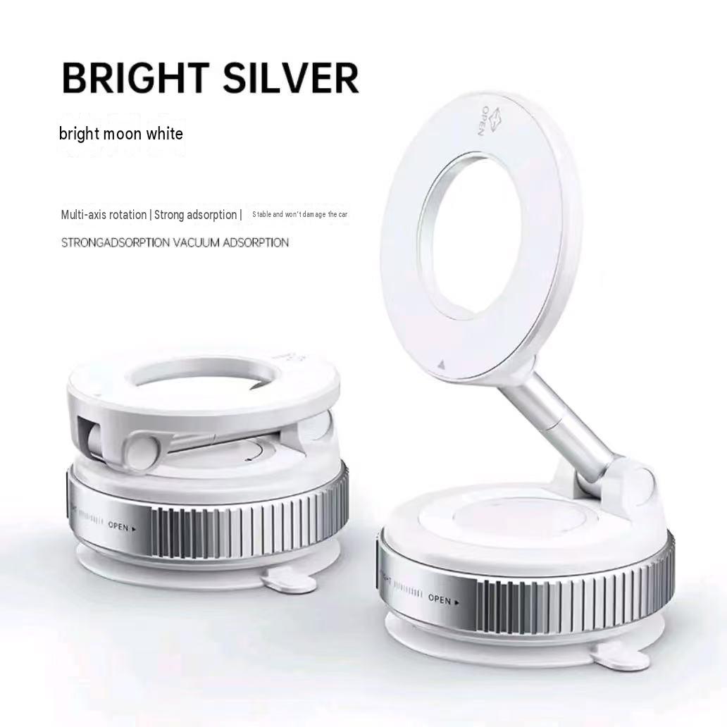 2025 New Universal Car Phone Holder, Multifunctional 360-Degree Rotating Folding Vacuum Magnetic Holder