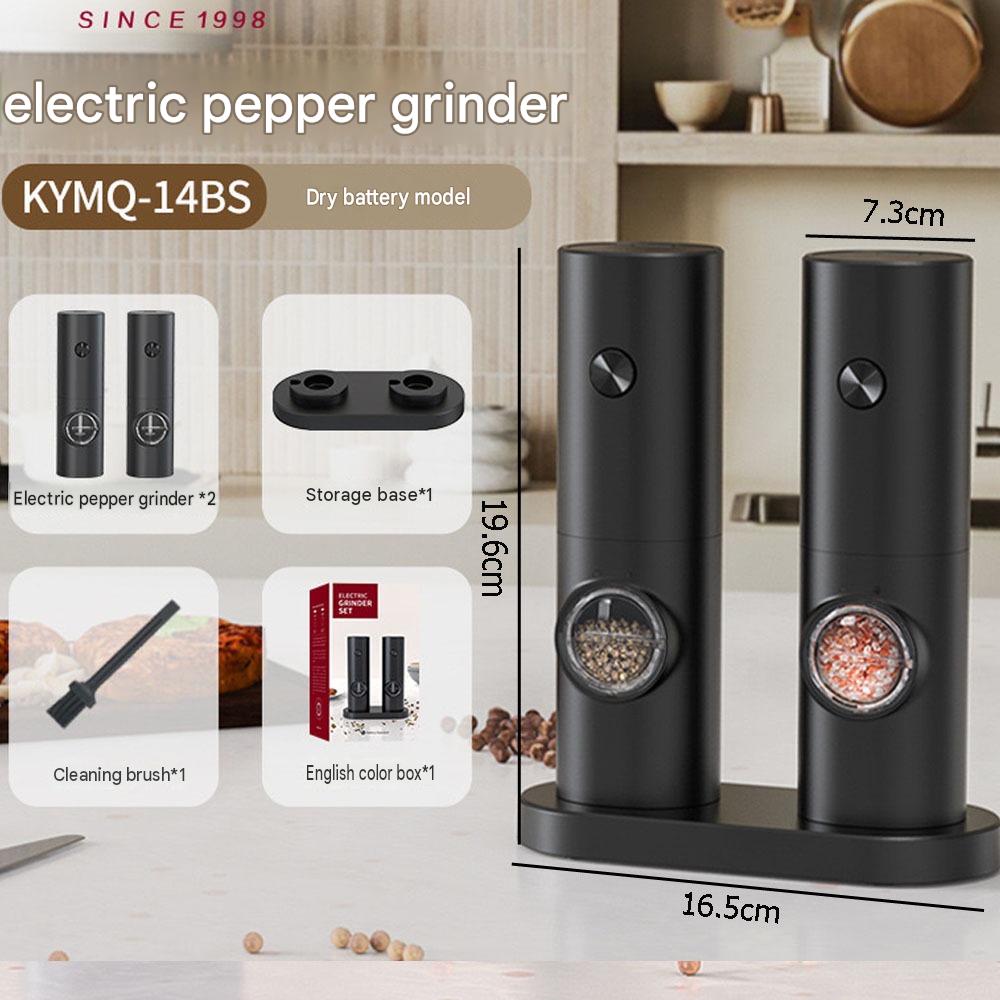 Cross-border charging grinder electric rose salt pepper flax seed grinder household wireless electric grinder