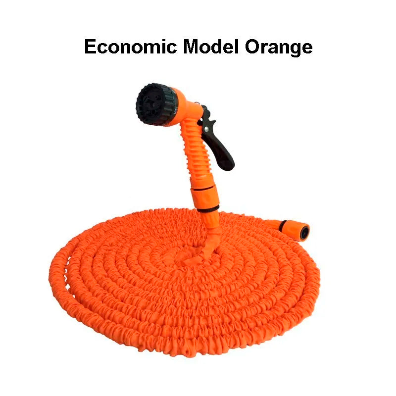 Free shipping 25Ft-200Ft Garden Hose Expandable Magic Flexible Water Hose Eu Hose Plastic Hoses Pipe With Spray Gun To Watering