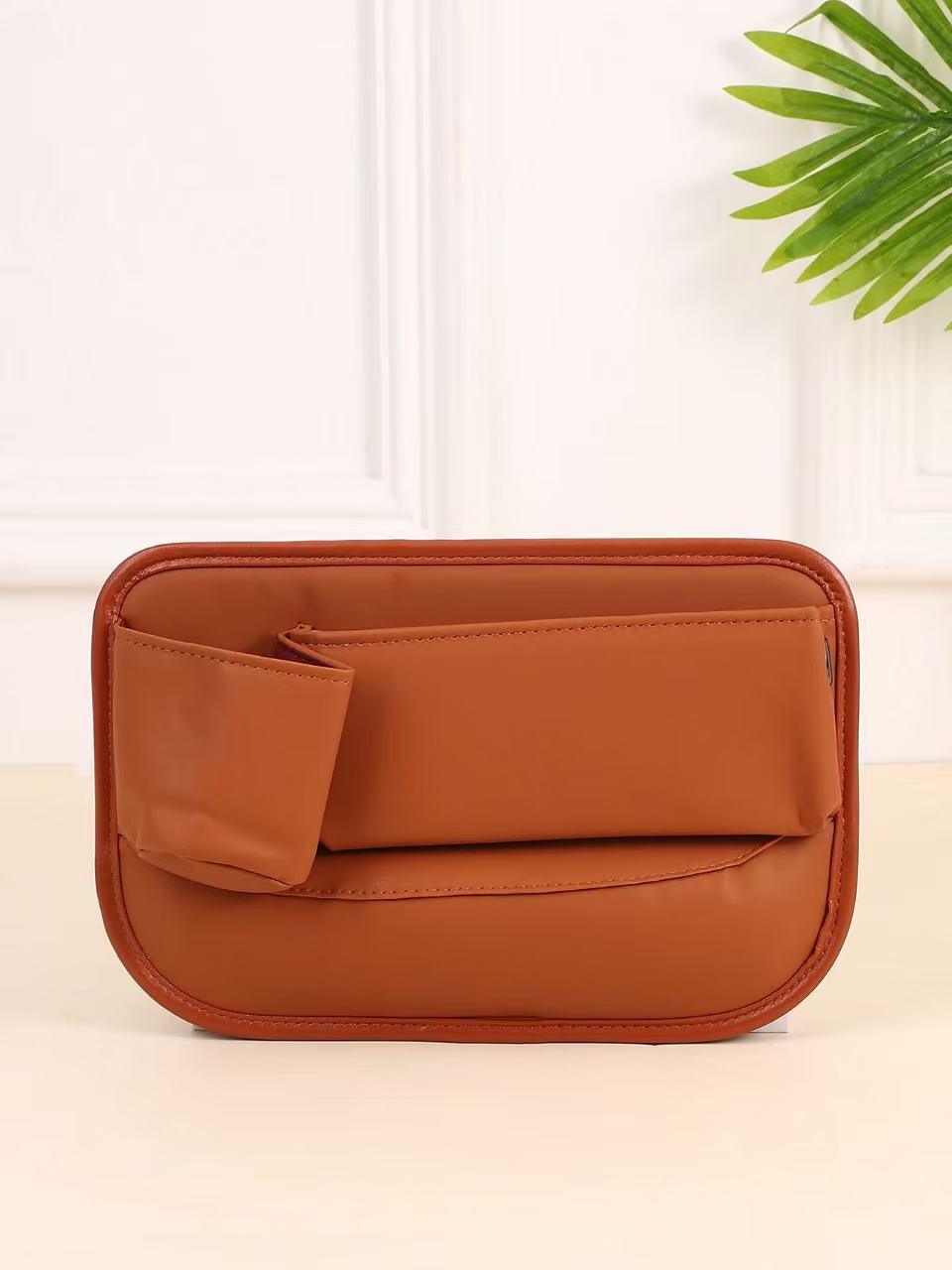 Car main and co-pilot gap storage box car seat gap storage box car center console accessories storage bag