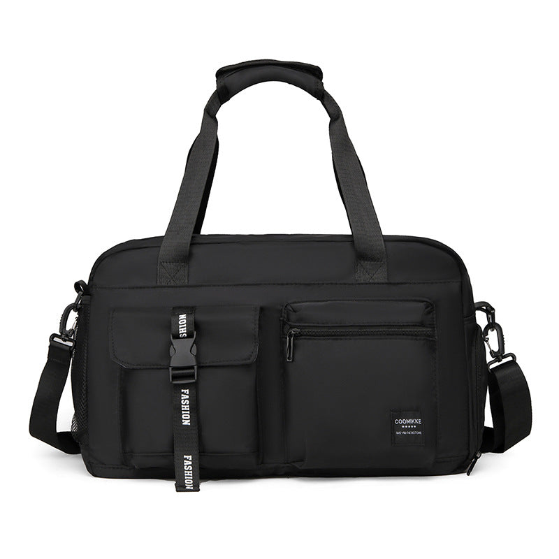 New cross-border high-end travel bag with large capacity and independent shoe compartment, fitness bag, yoga bag, ladies' lightweight bag for going out