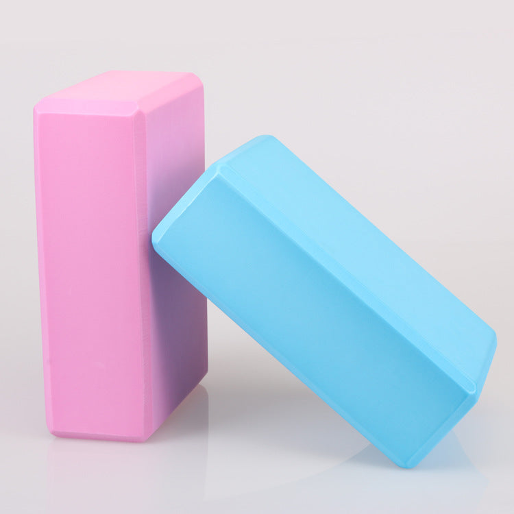 Factory supply eva yoga bricks 120g high-density children's dance supplies thickened color yoga practice bricks