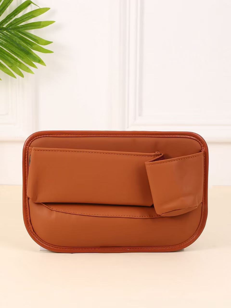 Car main and co-pilot gap storage box car seat gap storage box car center console accessories storage bag