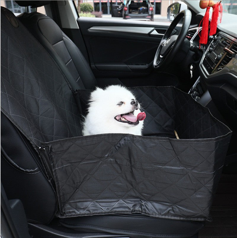 Cross-border hot-selling car trunk mat, stain-resistant car pet seat cushion, large and medium-sized dog car seat cushion, car accessories