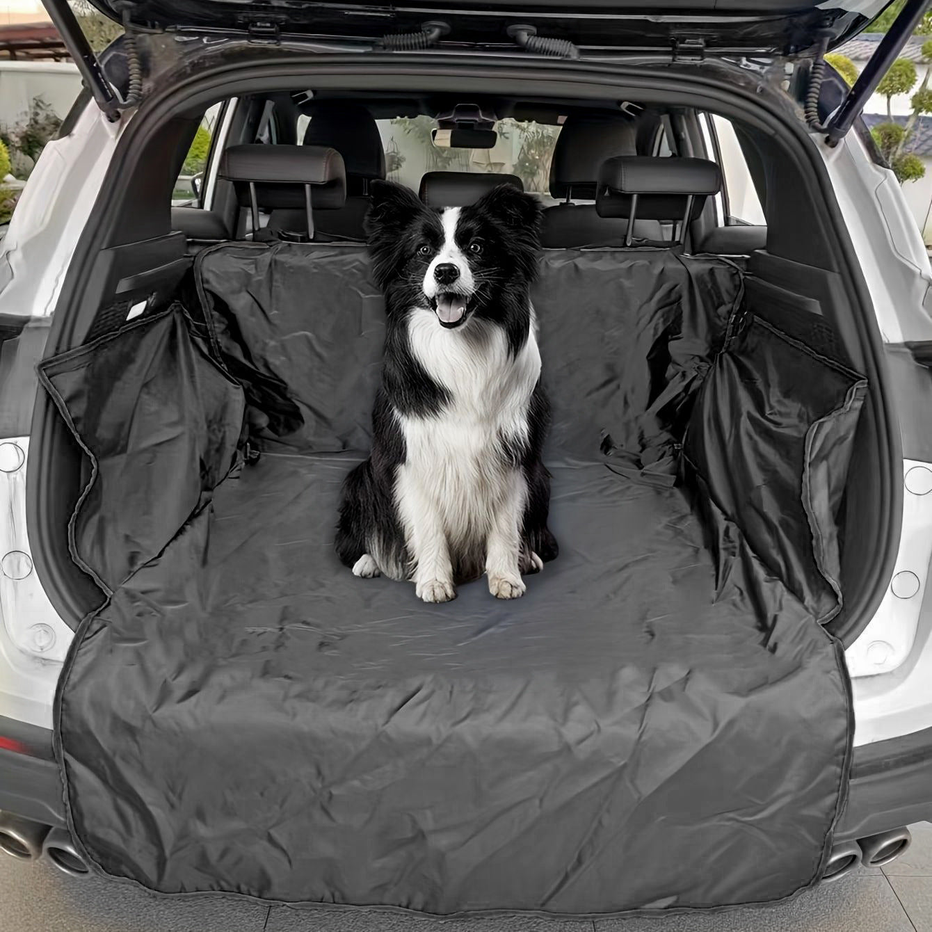 Cross-border hot-selling car trunk mat, stain-resistant car pet seat cushion, large and medium-sized dog car seat cushion, car accessories