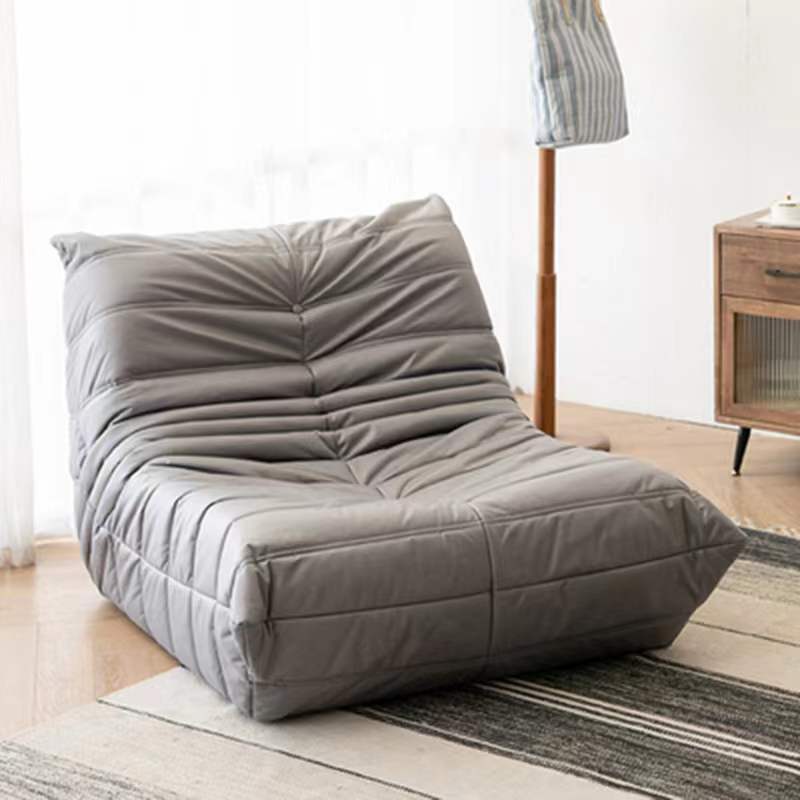 One piece generation caterpillar lazy sofa light luxury togo sleepable home bedroom living room balcony technology cloth velvet