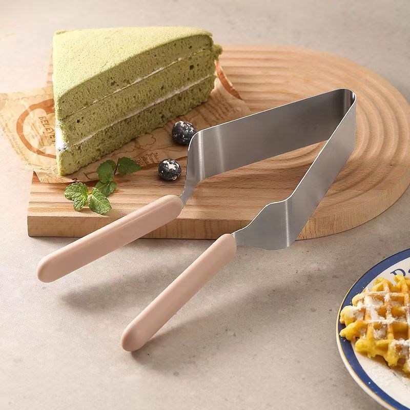 Stainless steel cake slicer, cake divider, triangular cake slicer, cake tongs tool
