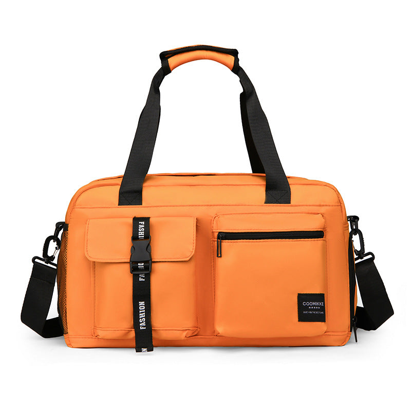New cross-border high-end travel bag with large capacity and independent shoe compartment, fitness bag, yoga bag, ladies' lightweight bag for going out