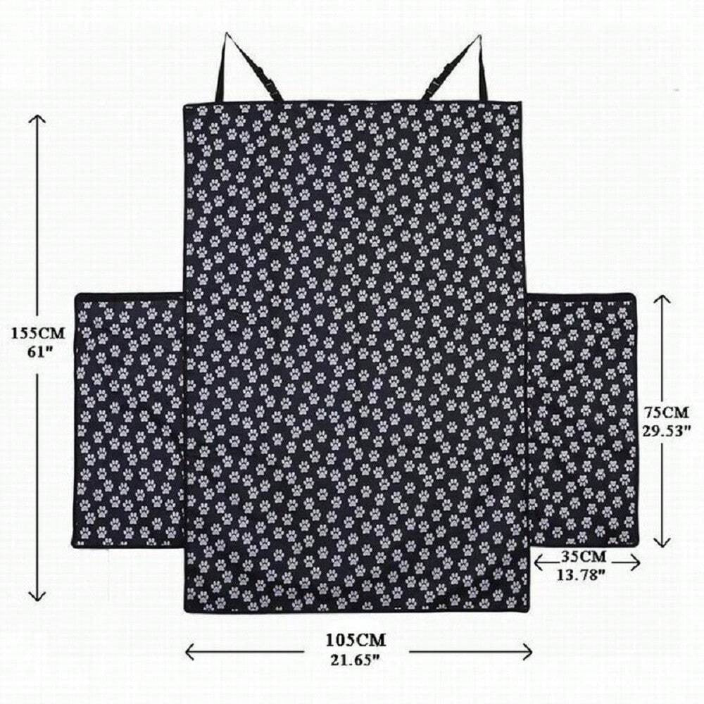 Cross-border hot-selling car trunk mat, stain-resistant car pet seat cushion, large and medium-sized dog car seat cushion, car accessories