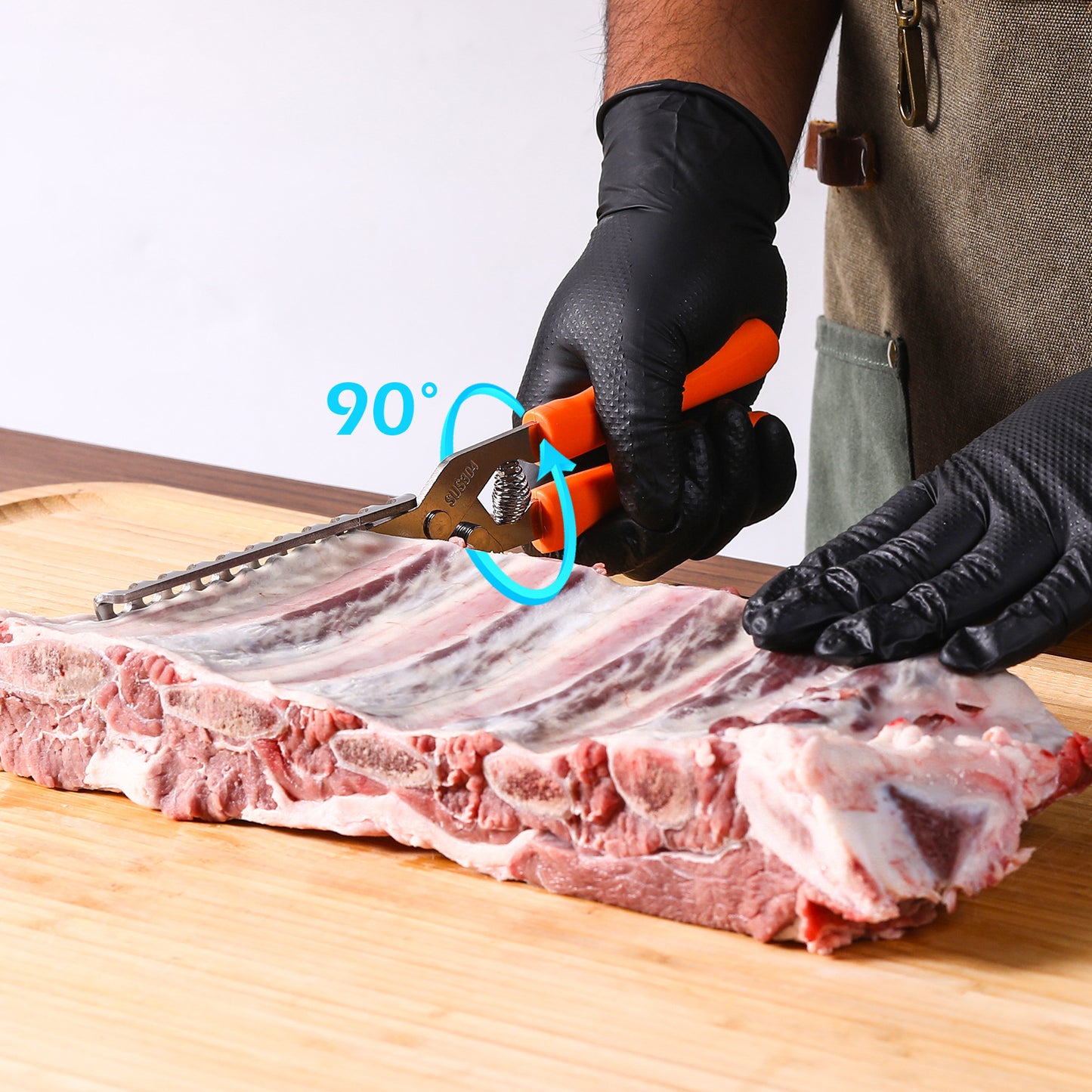 304 Stainless Steel Rib Membrane Remover - Rib Membrane Removal Tool