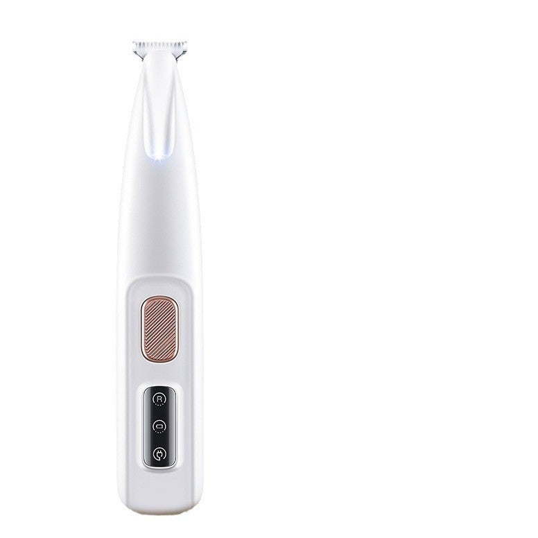 Waterproof LED Light Dog and Cat Foot Shaver Pet Foot Hair Shaving Rechargeable Electric Hair Clipper with Light Dog Hair Trimmer