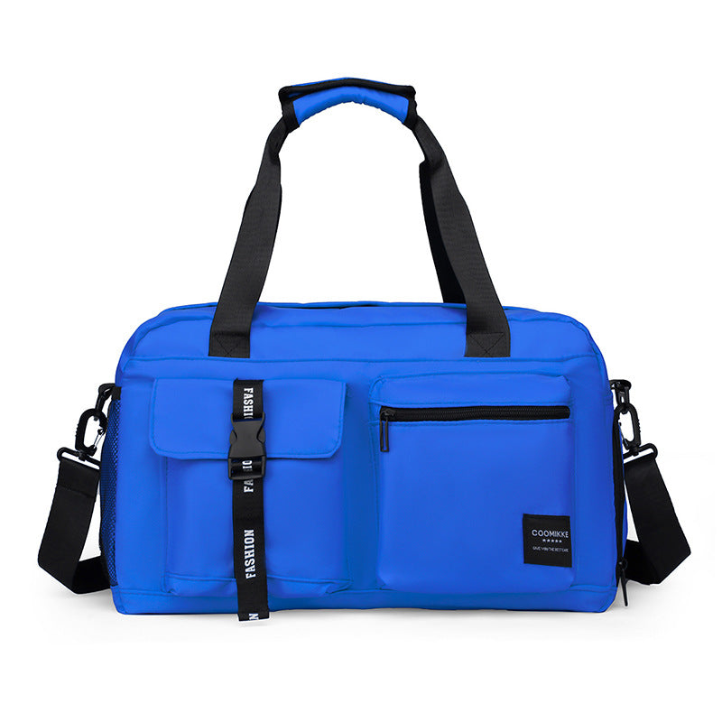 New cross-border high-end travel bag with large capacity and independent shoe compartment, fitness bag, yoga bag, ladies' lightweight bag for going out