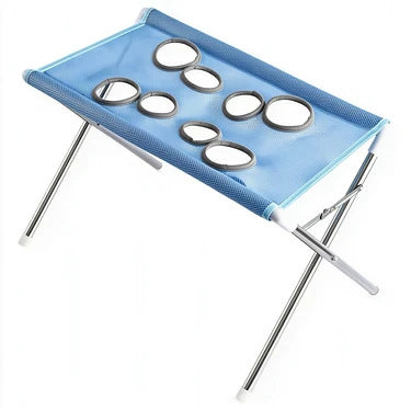 Home pet bathing essential: non-slip foot pads, stable and wobbly, foldable bathing hammock frame for cats and dogs.
