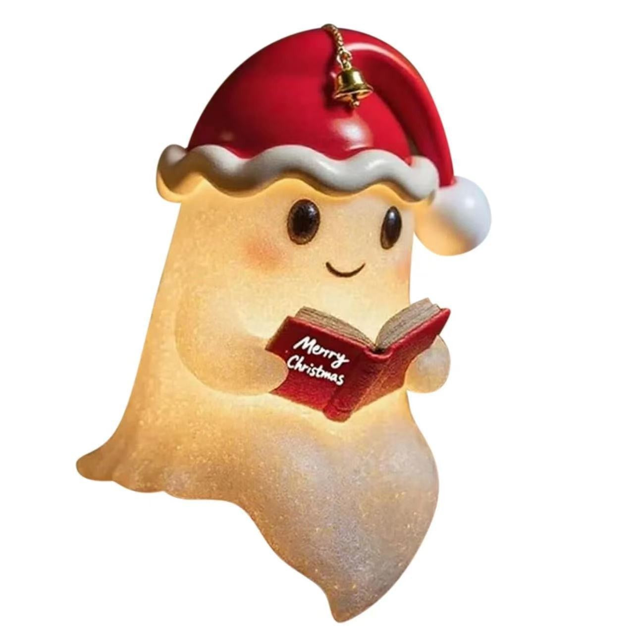 New cross-border Middle Finger Cute Ghost Halloween Resin Craft Ornament