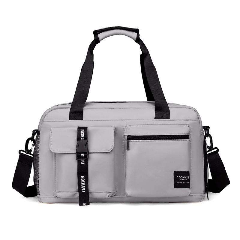 New cross-border high-end travel bag with large capacity and independent shoe compartment, fitness bag, yoga bag, ladies' lightweight bag for going out