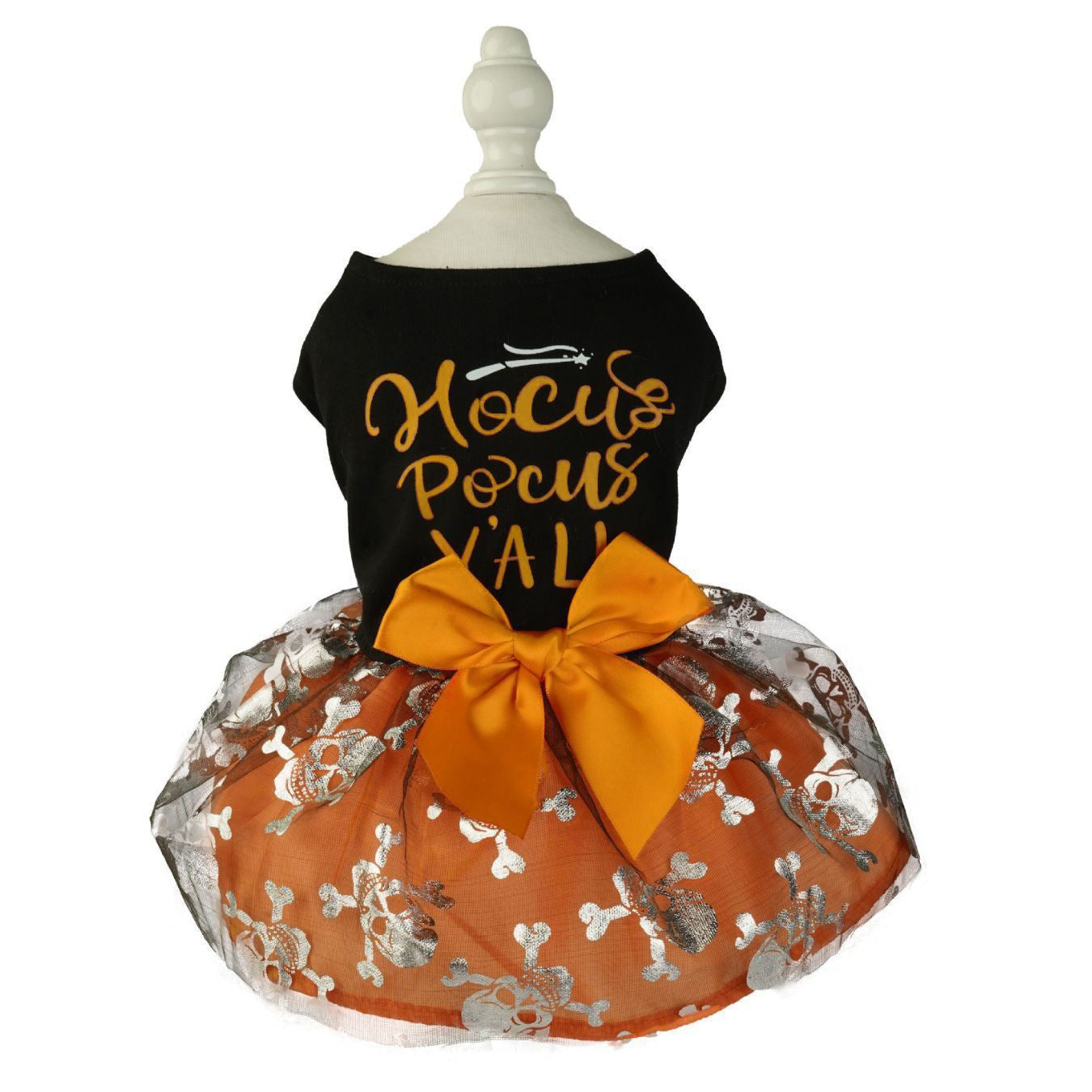 New pet skirt Amazon overseas pet clothes Halloween party dress mesh skirt factory agent