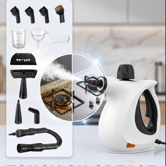 Household multi-functional handheld steam cleaner