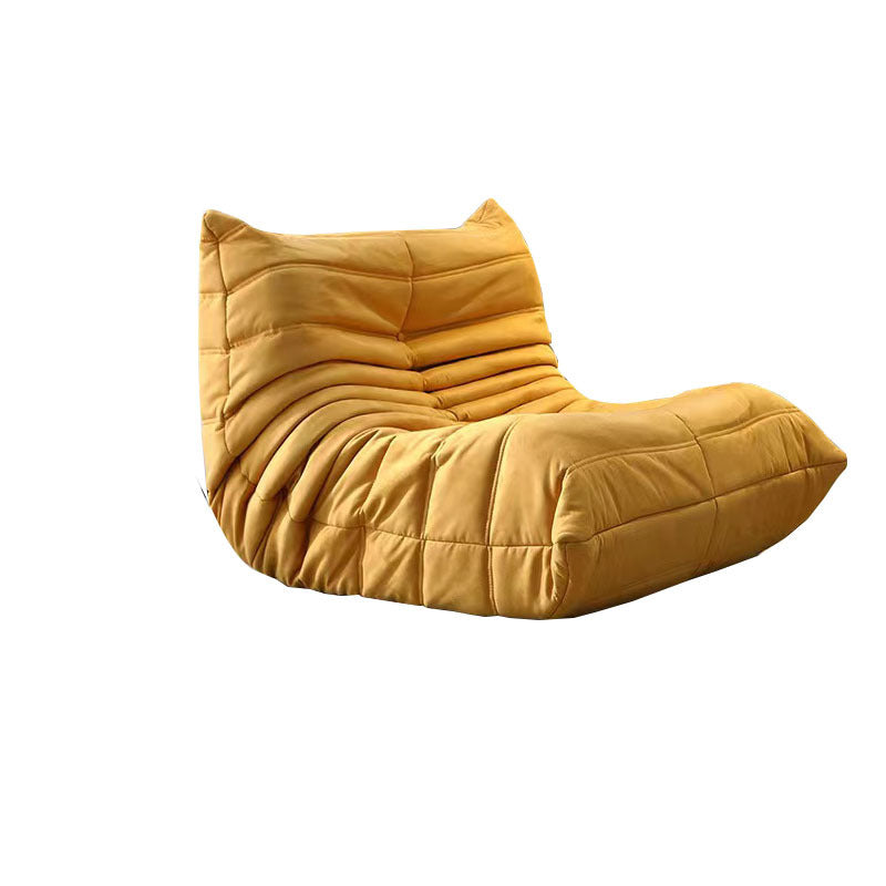 One piece generation caterpillar lazy sofa light luxury togo sleepable home bedroom living room balcony technology cloth velvet