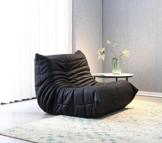 One piece generation caterpillar lazy sofa light luxury togo sleepable home bedroom living room balcony technology cloth velvet