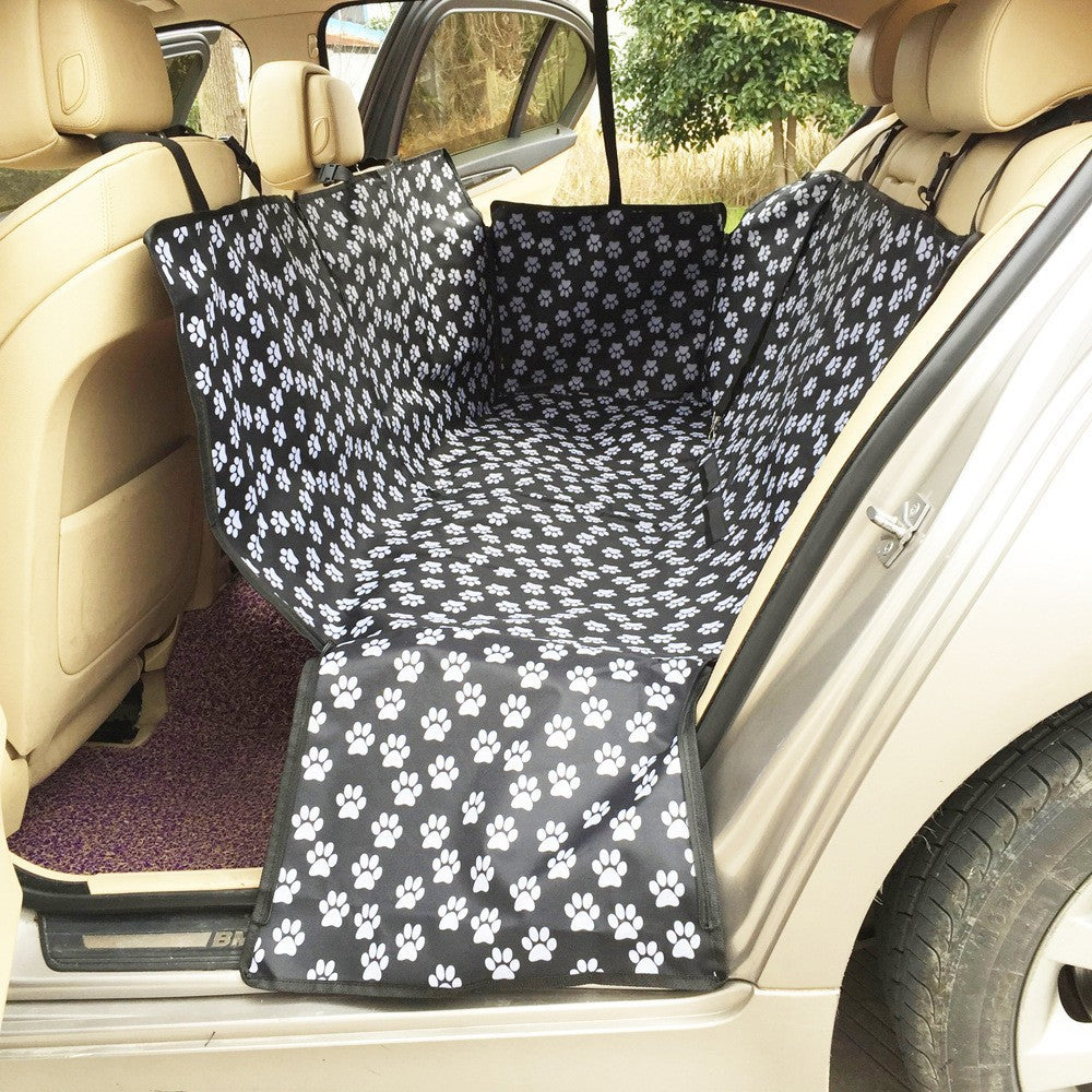 Cross-border hot-selling car trunk mat, stain-resistant car pet seat cushion, large and medium-sized dog car seat cushion, car accessories
