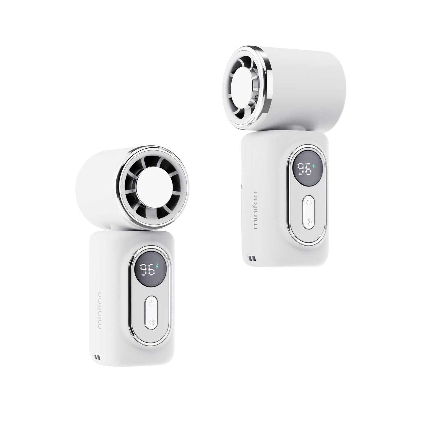 Handheld mini fan for cooling, high-speed turbine fan, portable cooling fan, waist clip mini fan