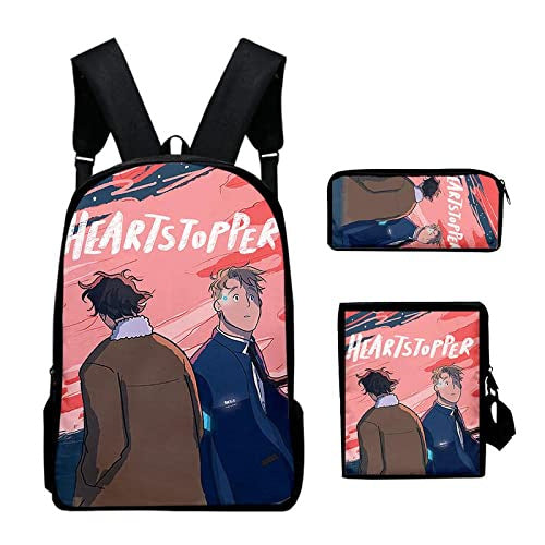 New animation Metamorphosis of Youth Turning Red peripheral three-piece school bag primary and secondary school students backpack pencil case