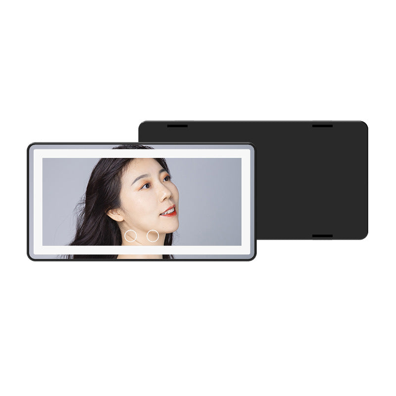 Led car cosmetic mirror, sun visor fill light mirror, smart lighted car accessories, beauty mirror, foreign trade manufacturer customization