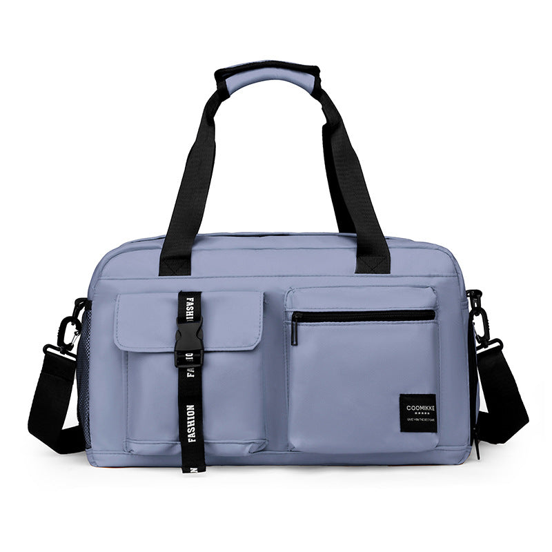 New cross-border high-end travel bag with large capacity and independent shoe compartment, fitness bag, yoga bag, ladies' lightweight bag for going out
