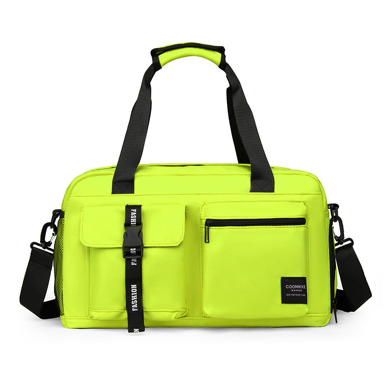 New cross-border high-end travel bag with large capacity and independent shoe compartment, fitness bag, yoga bag, ladies' lightweight bag for going out