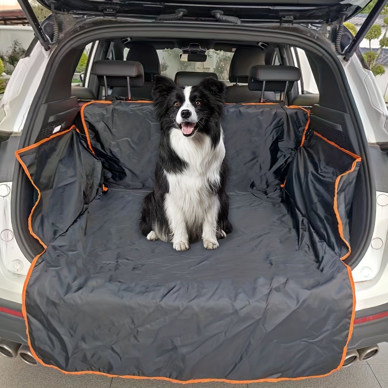 Cross-border hot-selling car trunk mat, stain-resistant car pet seat cushion, large and medium-sized dog car seat cushion, car accessories