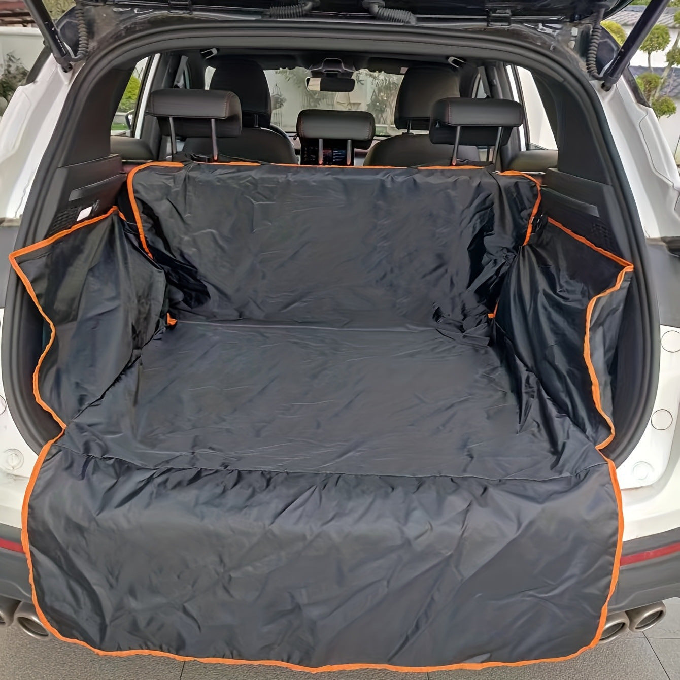 Cross-border hot-selling car trunk mat, stain-resistant car pet seat cushion, large and medium-sized dog car seat cushion, car accessories