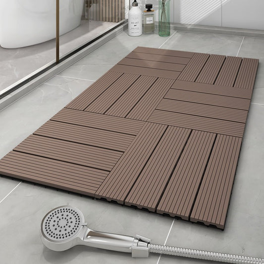 DIY Non-Slip Plastic Tiles