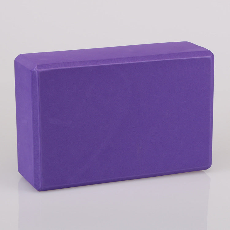Factory supply eva yoga bricks 120g high-density children's dance supplies thickened color yoga practice bricks