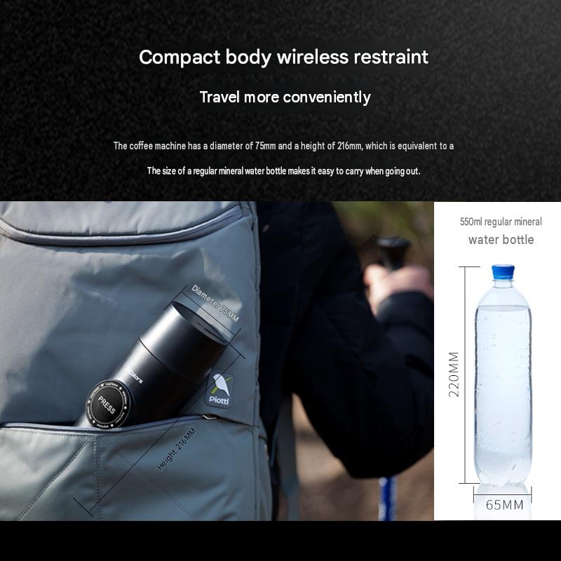 T-Colors color charging portable coffee machine mini electric espresso coffee capsule coffee machine