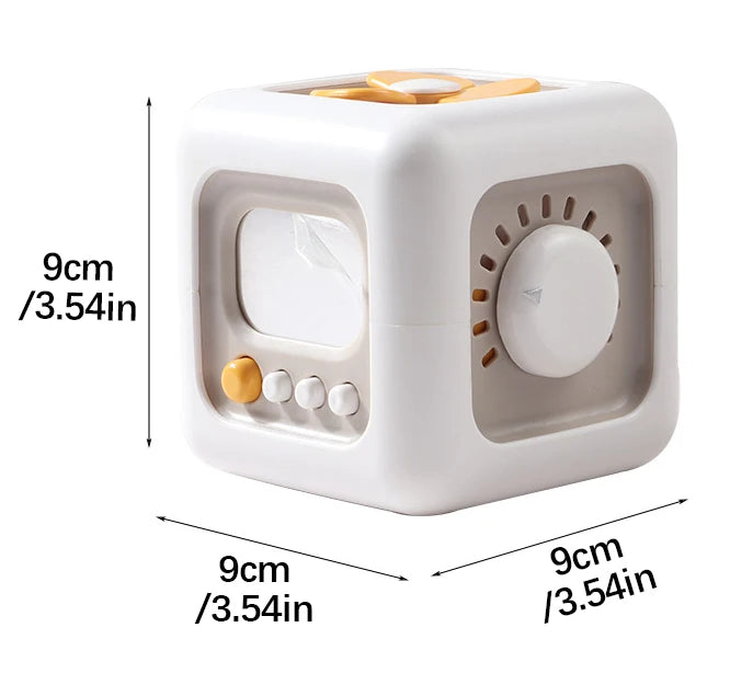 Multifunctional hexahedral Rubik's Cube finger busy ball baby sensory training children's educational toy Rubik's Cube moving music
