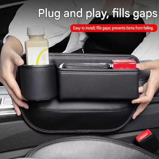Car main and co-pilot gap storage box car seat gap storage box car center console accessories storage bag