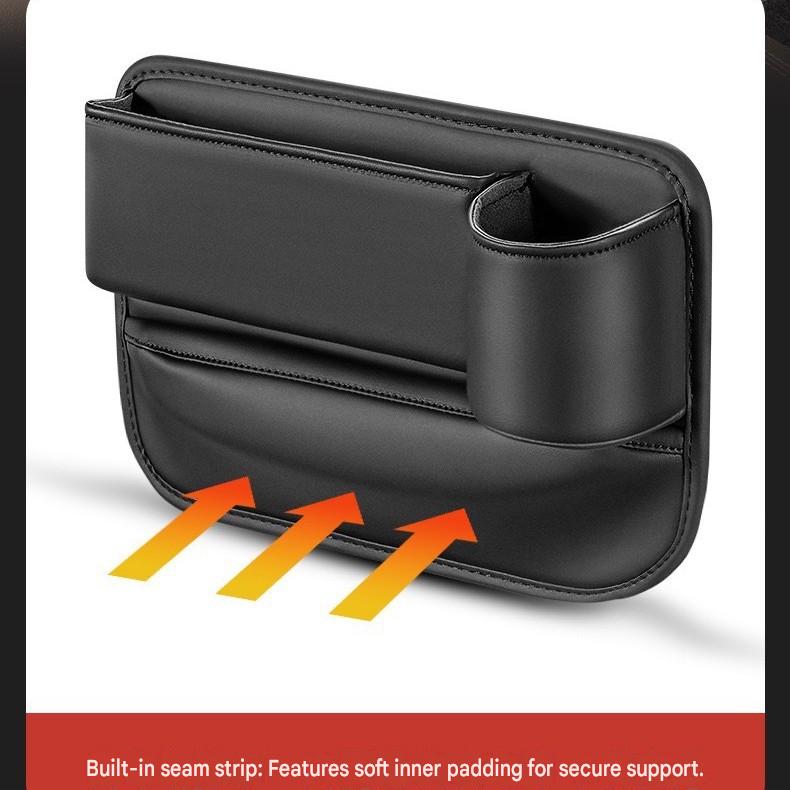 Car main and co-pilot gap storage box car seat gap storage box car center console accessories storage bag