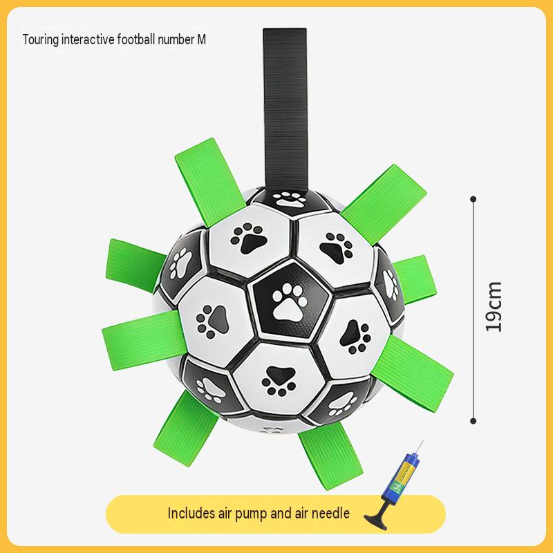 Dog toy ball, Border Collie self-entertainment toy, Labrador Retriever, Corgi training dog soccer ball, bite-resistant pet supplies
