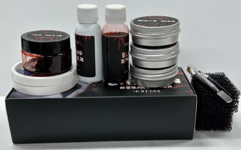 EELHOE Halloween Face Painting Set: Creative Halloween Party Face Painting with Vibrant Color and Long-Lasting Makeup