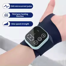 Cross-border hot-selling wristband home smart hand EMS massager hand physiotherapy hot compress pain recovery artifact