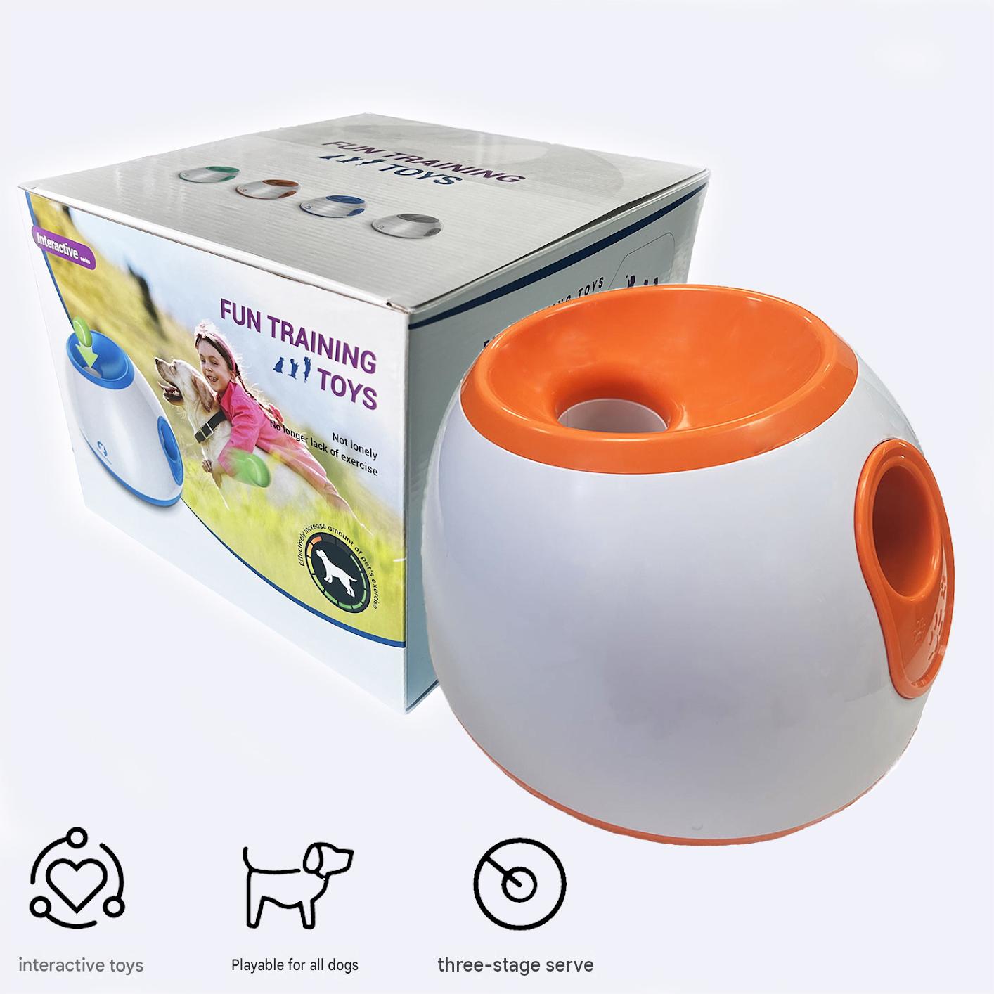 New automatic pet launcher, interactive dog walking toy, tennis ball thrower, three-speed adjustable tennis ball launcher