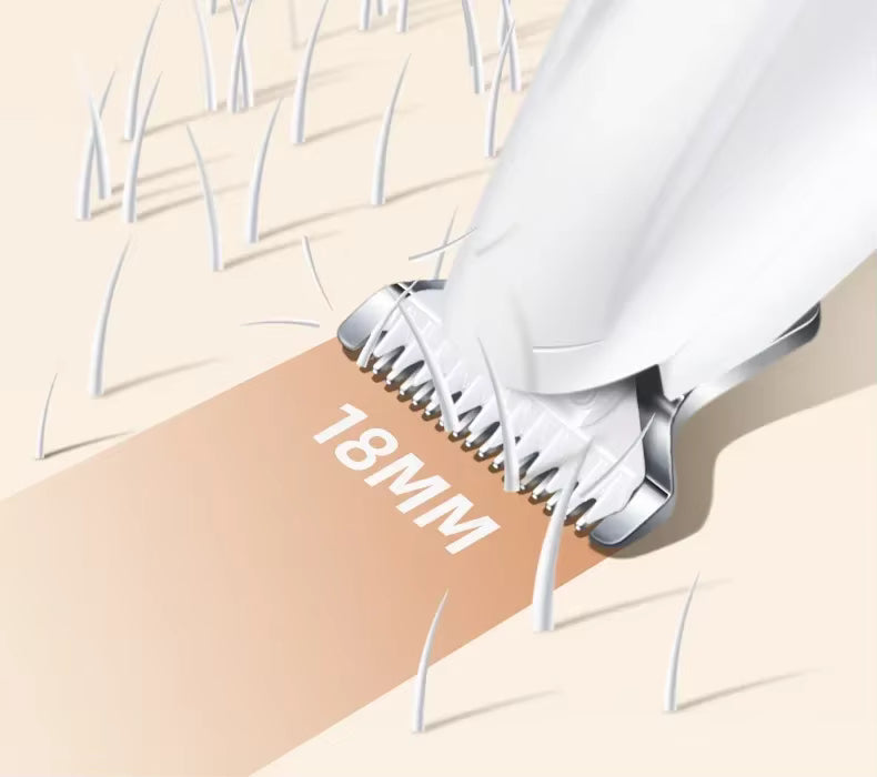 Waterproof LED Light Dog and Cat Foot Shaver Pet Foot Hair Shaving Rechargeable Electric Hair Clipper with Light Dog Hair Trimmer
