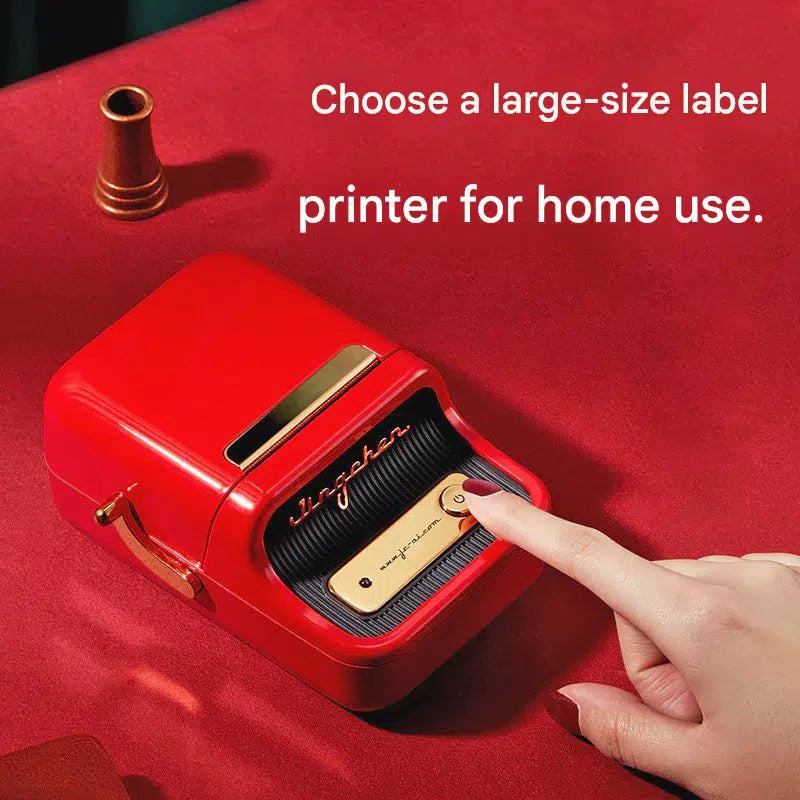 Jingchen B21 label printer food jewelry clothing tag certificate supermarket self-adhesive coding machine home