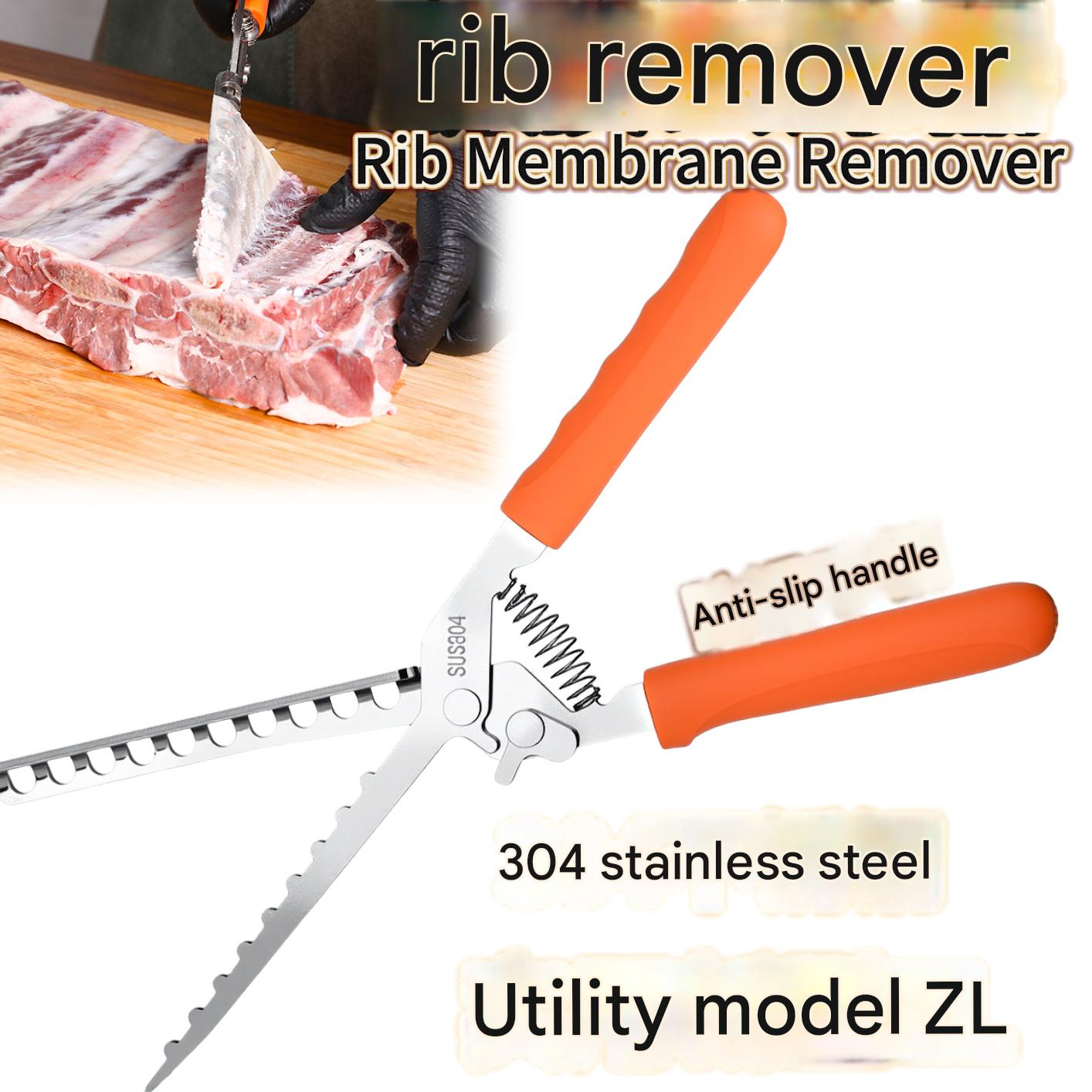 304 Stainless Steel Rib Membrane Remover - Rib Membrane Removal Tool