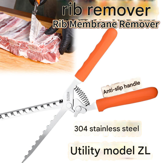 304 Stainless Steel Rib Membrane Remover - Rib Membrane Removal Tool