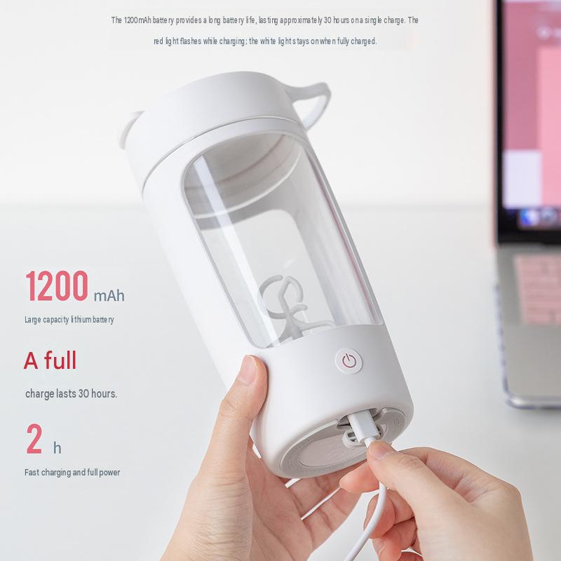 Automatic stirring coffee cup wholesale equra stirring cup milkshake portable electric shaker cup gift fitness water cup